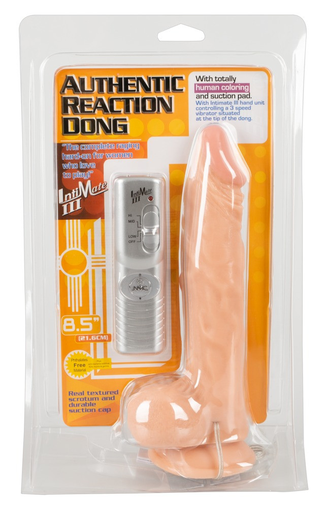 You2Toys Authentic Reaction Dong - realistický vibrátor (22 cm)