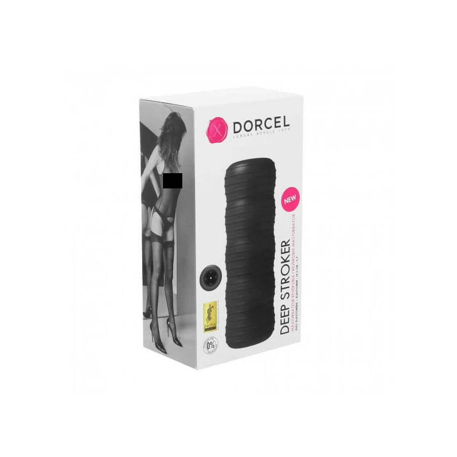 Dorcel Deep Stroker - pánský masturbátor (černý)