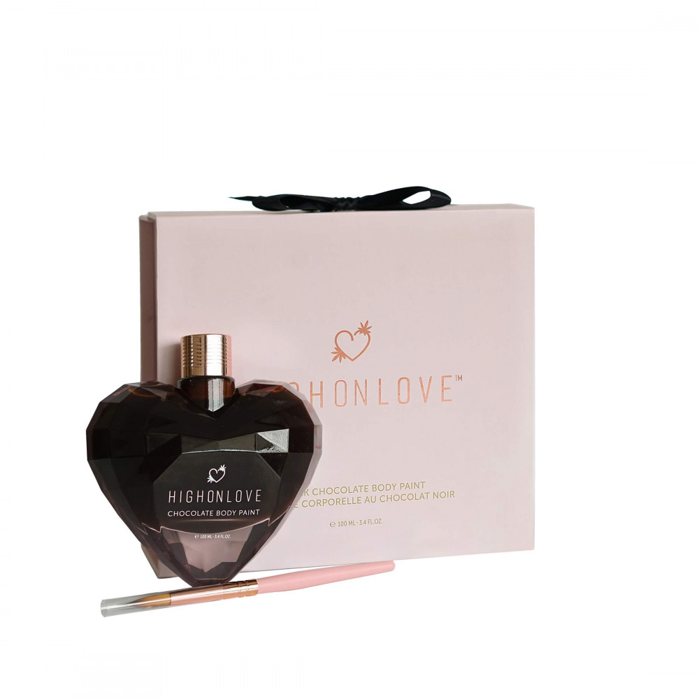 HIGHONLOVE - čokoládová barva na tělo (100 ml)