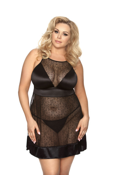 Sexy košilka Elisya chemise + tanga ZDARMA! - Anais XXXXXL/XXXXXXL