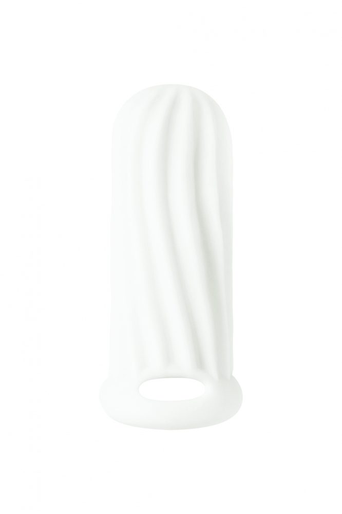 Lola Games Homme Wide White 9-12 cm návlek pro zvětšení penisu