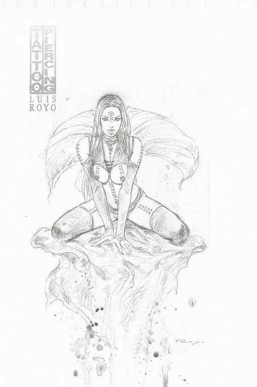 Luis Royo TATTOO & PIERCING SUBVERSIVE BEAUTY PORTFOLIO