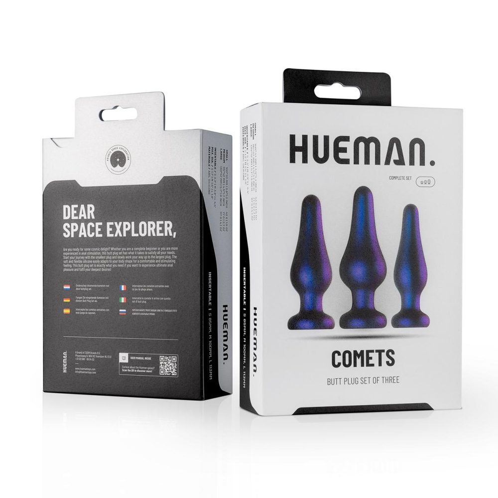 Hueman Comets Butt Plug Set