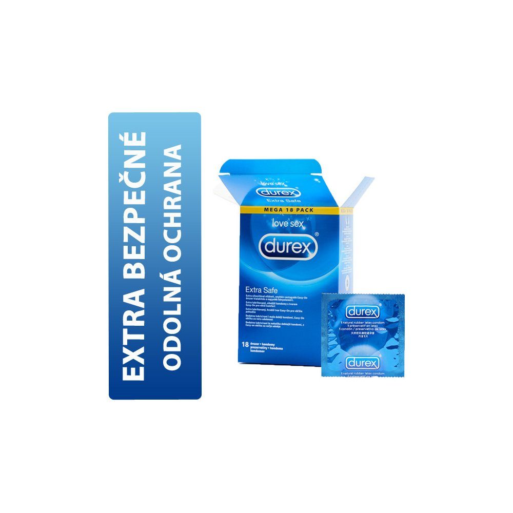 DUREX EXTRA SAFE 18ks