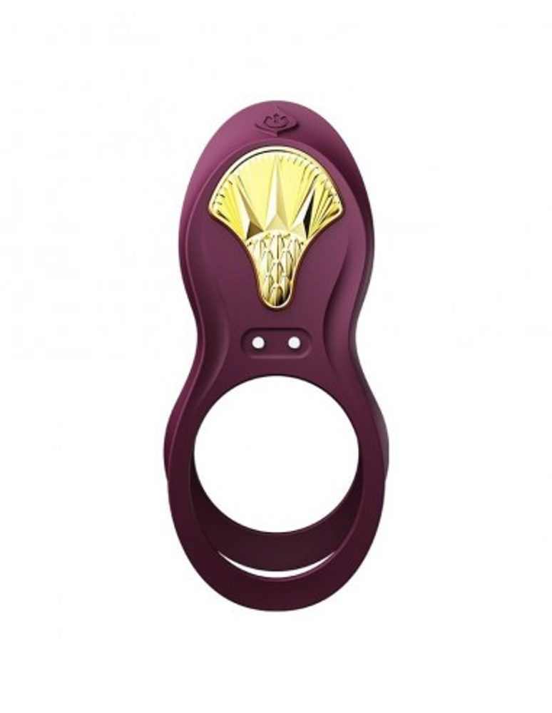 Zalo Bayek Cockring Vibrator with Remote Control Purple