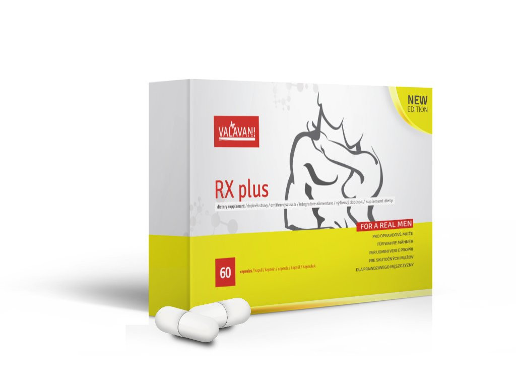 Kapsle pro muže Rx Plus 60 kapslí - Valavani