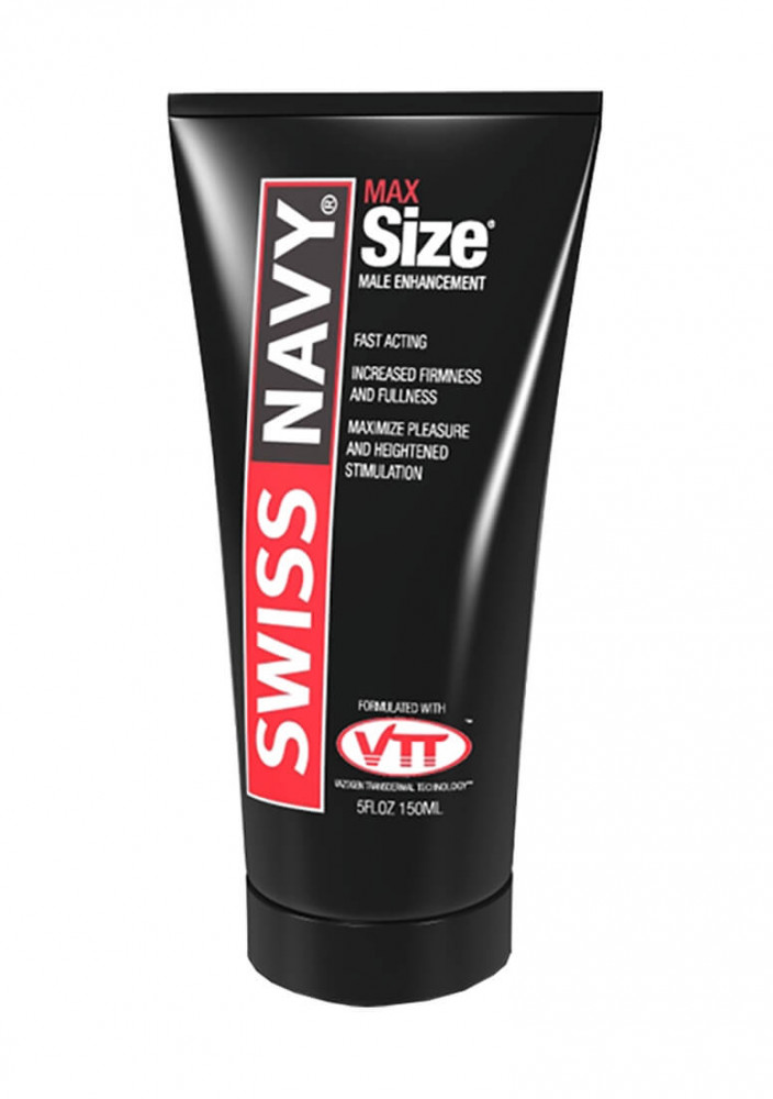 Swiss Navy MAX Size - stimulační krém pro muže (150 ml)