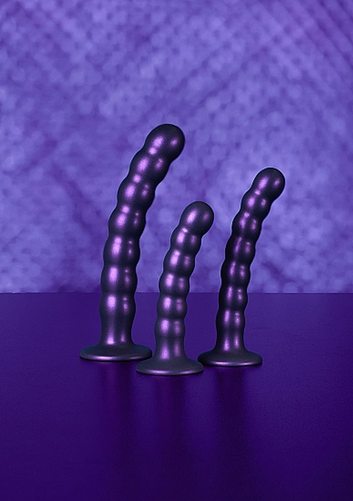 Ouch! Beaded Silicone G-Spot Dildo