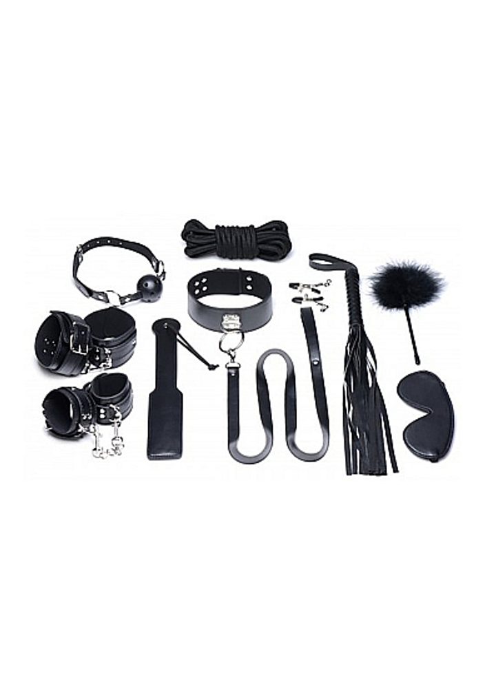 Strict Deluxe 10 Piece Bondage Set