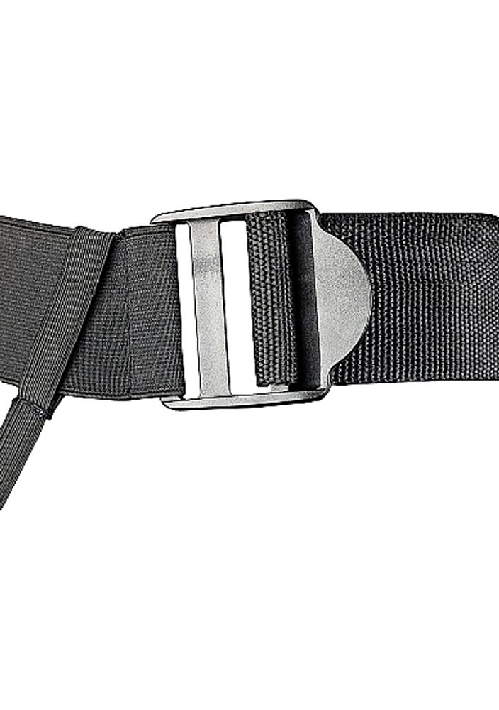 Ouch! Twisted Hollow Strap-on 8 20cm Gunmetal