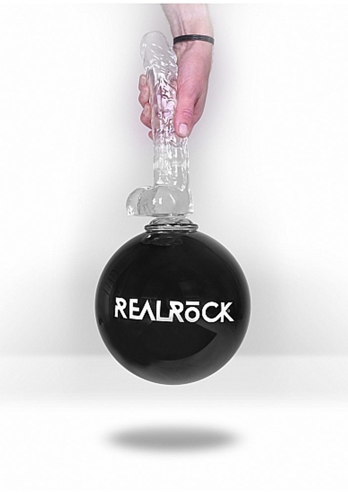 RealRock Crystal Clear 15cm Pink