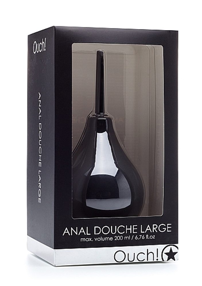 Ouch! Anal Douche Large Black