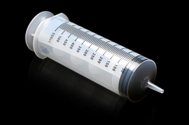 CleanStream Syringe W/ Tube 550ml