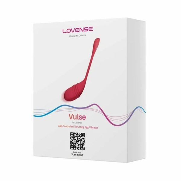 Lovense Vulse App-Controlled Thrusting Egg Vibrator