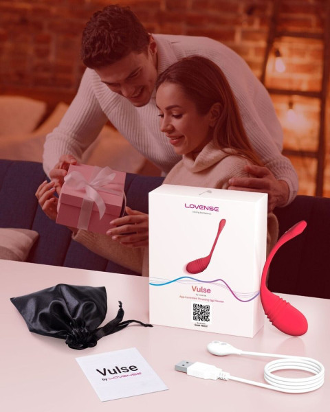 Lovense Vulse App-Controlled Thrusting Egg Vibrator