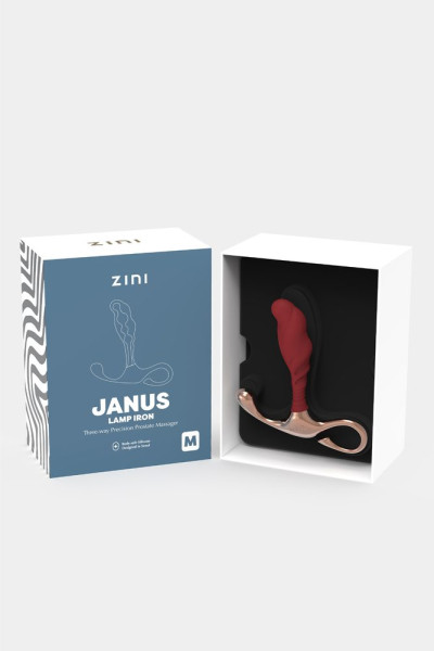 Zini Janus Lamp Iron Medium Bordeaux