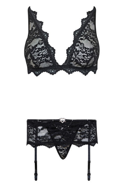 LivCo Corsetti Fashion Set Belita Black L/XL