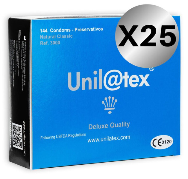 Unil@tex Natural Preservatives Pack 144 ks