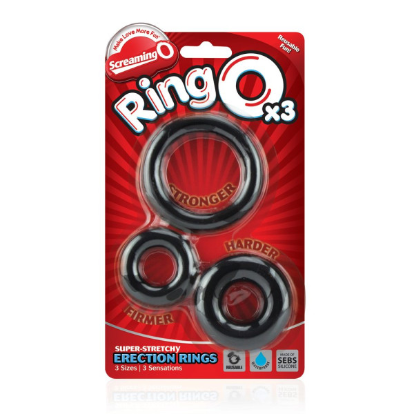 The Screaming O Ring O 3Pack