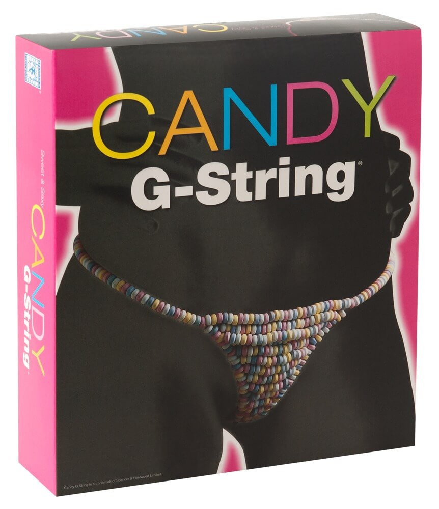 Spencer&Fleetwood Candy G String - dámske tangá z ovocných cukríkov (145g)