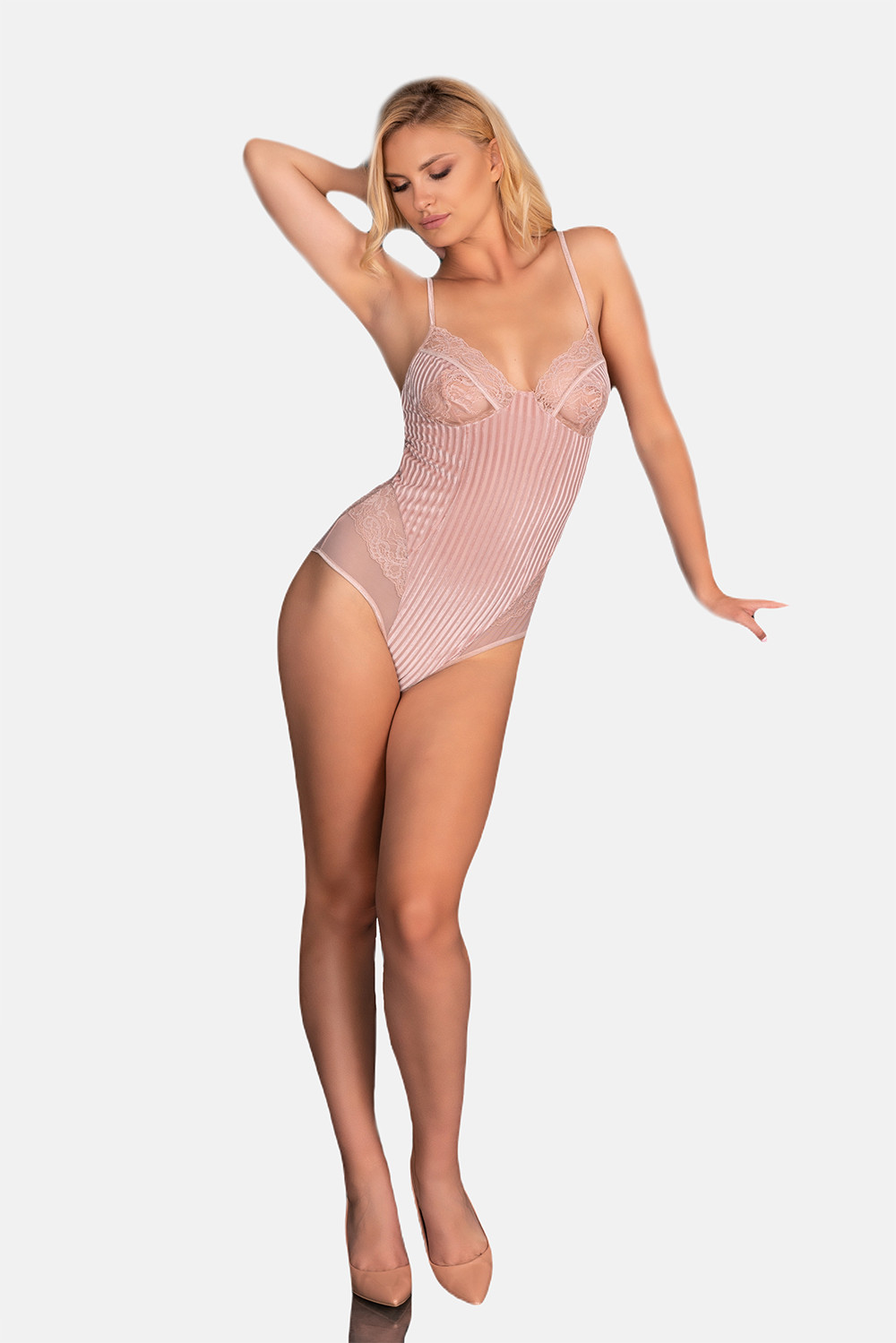 LivCo Corsetti Fashion Body Agimin Pink L/XL