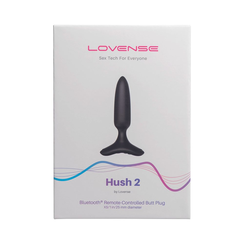 Lovense Hush 2 Butt Plug XS 25 mm