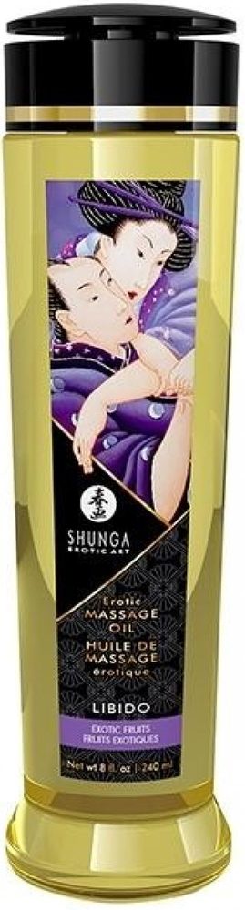 Shunga Libido masážní olej vůně tropického ovoce 240ml