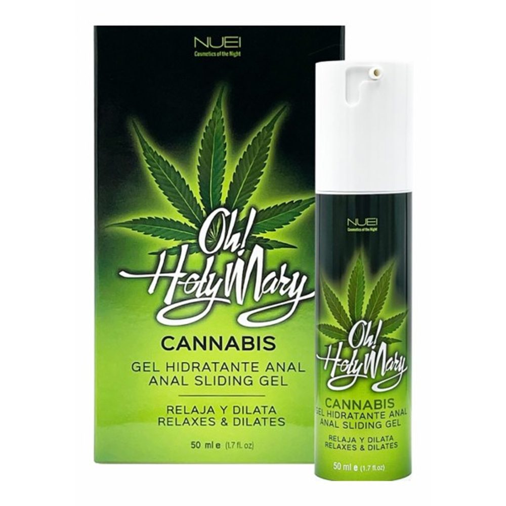 NUEI Oh! Holy Mary Cannabis Anal Gel - lubrikant s konopným olejem 50 ml.