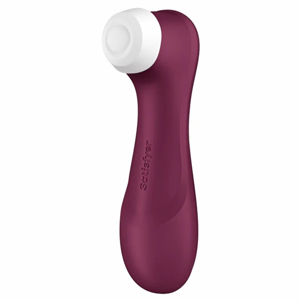 Satisfyer Pro 2 Generation 3 with Liquid Air Technology, Vibration and Bluetooth App Wine Red