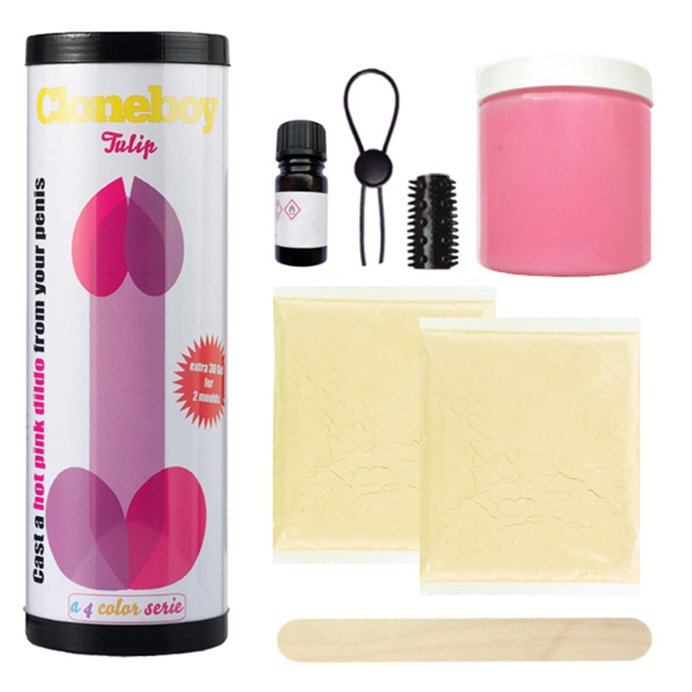 Cloneboy Dildo Tulip Hot Pink