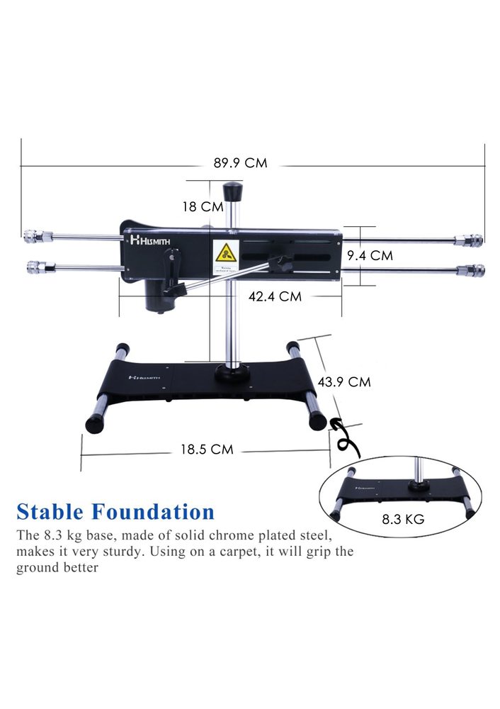 HiSmith Premium Sex Machine HS06-App with Remote and App