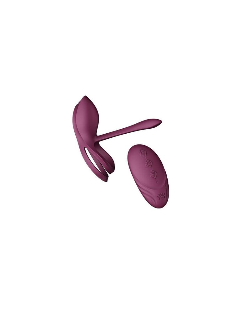 Zalo Bayek Cockring Vibrator with Remote Control Purple