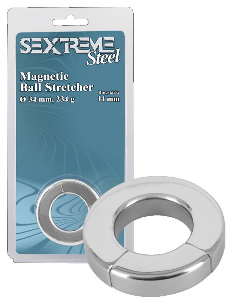 Sextreme - těžký magnetický kroužek a natahovač na varlata (234g)