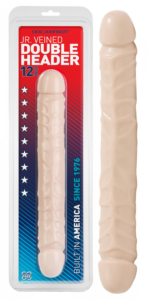 Doc Johnson dvojité dildo - natur (30,5cm)