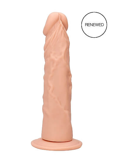 RealRock Dong 7 - realistické dildo (17 cm) - přírodní