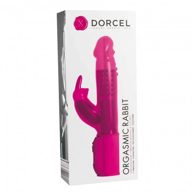 Dorcel Orgasmic Rabbit - vibrátor s rohem (růžový)