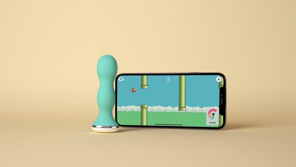 Vaginální trenažér PERIFIT KEGEL EXERCISER WITH APP zelená