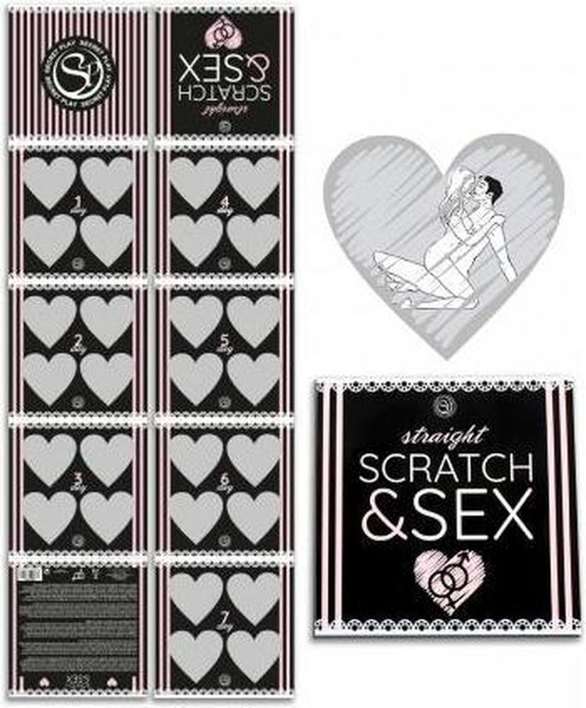 Secret Play Scratch & Sex Straight English Version