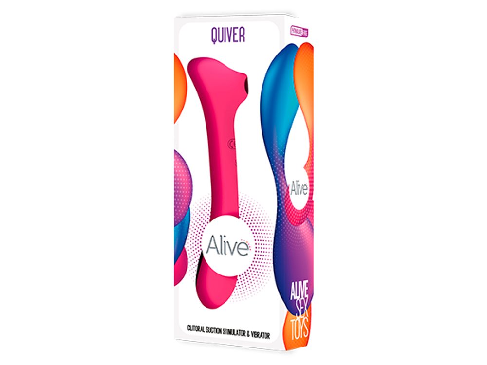 Alive Quiver Clitoris Sucker Fucsia