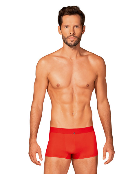 Pánské slipy model 17776536 boxer shorts red - Obsessive Velikost: L/XL, Barvy: červená