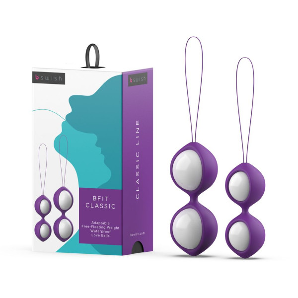 B Swish  Bfit Classic Kegel Balls Purple