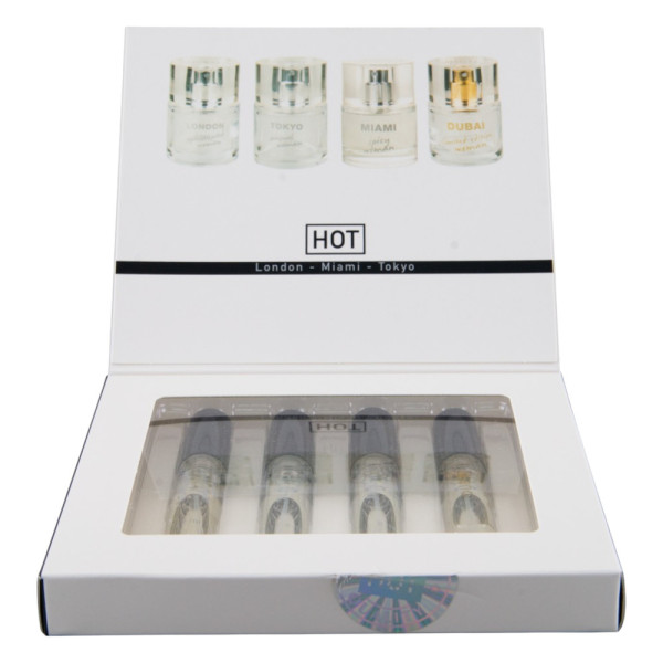 HOT LMTD parfém sada pro ženy (4x5ml)