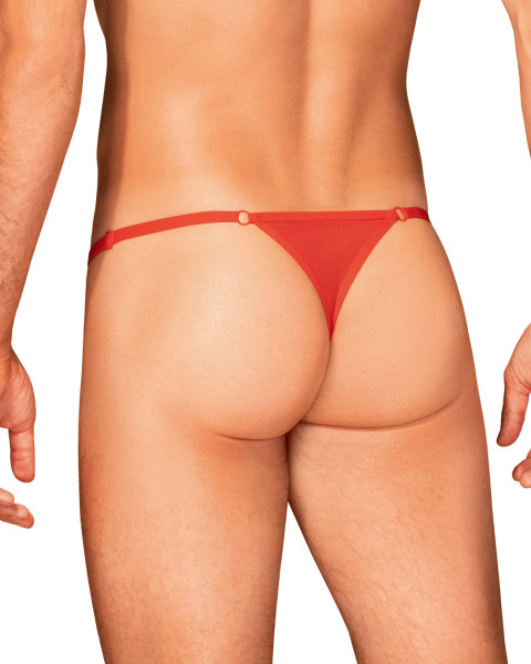 Pánská tanga Obsessiver thong - Obsessive Velikost: UNI, Barvy: červená