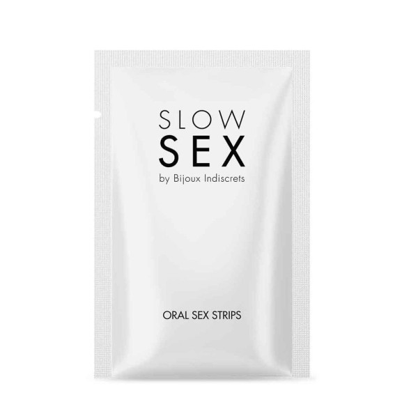 Bijoux Indiscrets Slow Sex Oral Sex Strips 7 pack