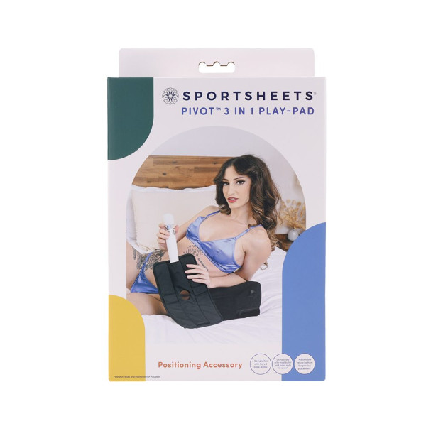 Sportsheets Pivot 3 in 1 Play-Pad Black