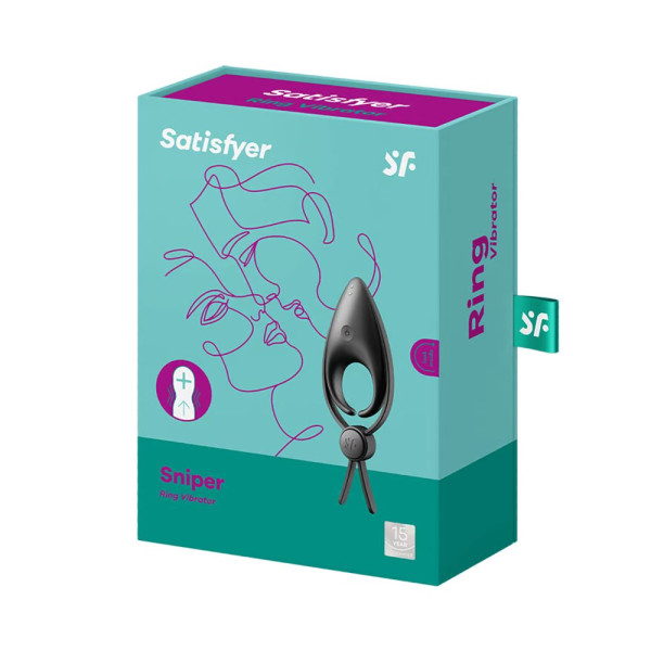 Satisfyer Sniper cock ring - black