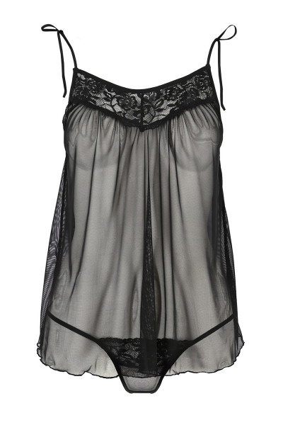 Passion Melania chemise kolor:black l/xl