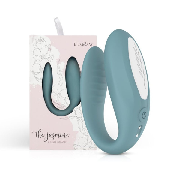 Bloom The Jasmine C-Shape Vibrator Green